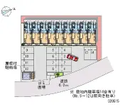 ★手数料０円★福島市南沢又　月極駐車場（LP）